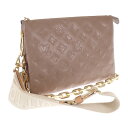【中古】【Aランク】ルイヴィトン LOUIS VUITTON クッサンPM M21263 2WAY ハンドバッグ ショルダー ラムスキン トープ レディース【I...