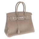 【中古】エルメス HERMES バーキン35 ハンドバッグ トゴ エト...(4)