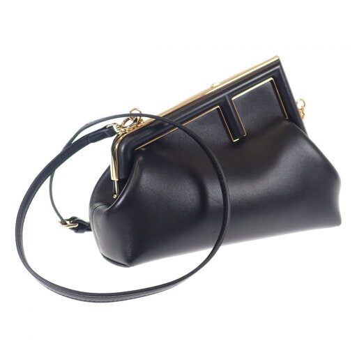 【中古】【Aランク】フェンディ FENDI ファーストスモール クラッチバッグ Fデザイン 8BP129ABVEF0KUR ショルダーバッグ 2WAYバッグ ナッパレザー ブラック ゴールド金具 レディース【ISEYA】 【中古】【Aランク】フェンディ FENDI ファーストスモール クラッチバッグ Fデザイン 8BP129ABVEF0KUR ショルダーバッグ 2WAYバッグ ナッパレザー ブラック ゴールド金具 レディース【ISEYA】