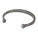 【中古】【Aランク】エルメス HERMES フェール・ア・シュヴァル H100045FS00T4 ブレスレット バングル チタン シルバー T4サイズ メンズ【...