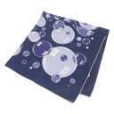 【中古】【Aランク】エルメス HERMES カレ90 bal de bulles シャボン玉 スカーフ シルク ネイビー レディース【ISEYA】(4)