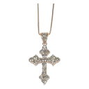 【中古】 クロス デザイン ジュエリー ネックレス K18ピンクゴールド ダイヤモンド 1.03ct レディース【Aランク】(4)