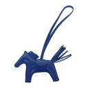 【中古】【Aランク】エルメス HERMES ロデオチャームPM バッグチャーム アニョーミロ ブルーフランス U(2022年)刻印 レディース メンズ【ISEY...