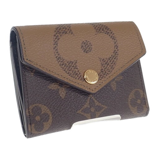 【中古】ルイヴィトン LOUIS VUITTON ポルトフォイユ・ゾエ M80725 三つ折り財布 モノグラムジャイアント ブラウン レディース【Aランク】 【中古】ルイヴィトン LOUIS VUITTON ポルトフォイユ・ゾエ M80725 三つ折り財布 モノグラムジャイアント ブラウン レディース【Aランク】