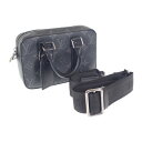 【中古】ルイヴィトン LOUIS VUITTON ナノ・PDV M82770 2WAY ハンドバッグ ショルダーバッグ モノグラムエクリプス ブラック メンズ【...