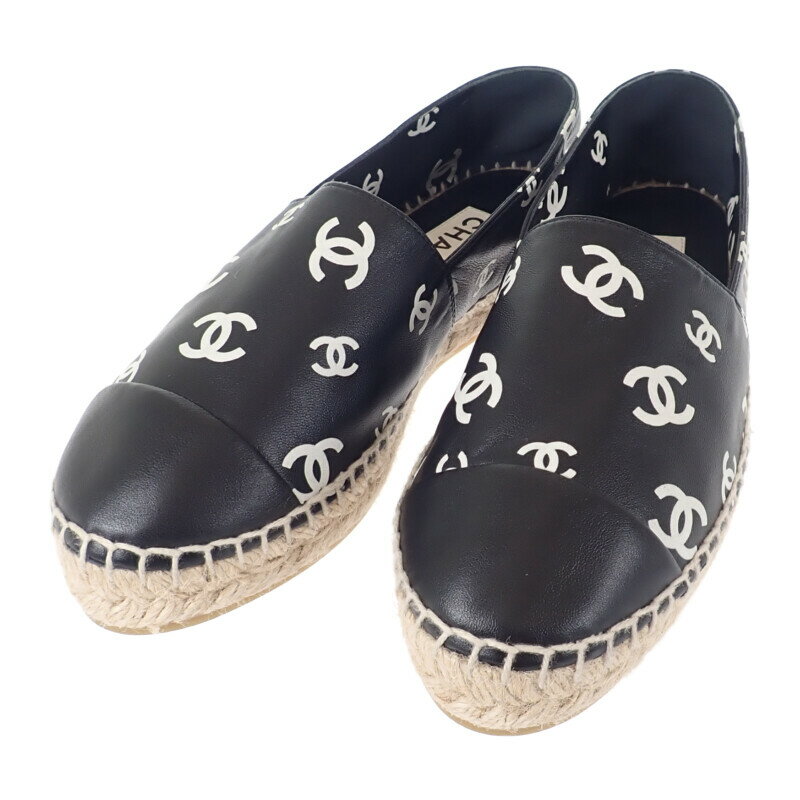 CHANEL シャネル シューズ(その他) 黒 4100125F0110 楽天市場】シャネル 靴 38の通販
