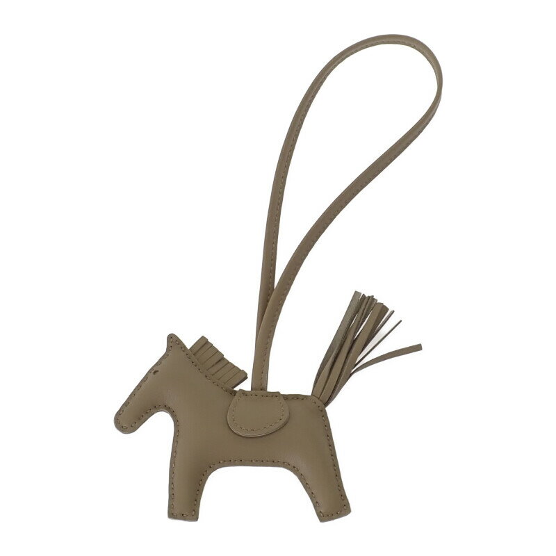 【中古】【Aランク】エルメス HERMES ロデオチャームPM バッグチャーム アニョーミロ ベージュマルファ B(2023年)刻印 レディース メンズ【ISEYA】のサムネイル