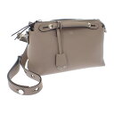 【中古】フェンディ FENDI バイザウェイミディアム 8BL1461D5F0NJ3 2WAYバッグ ハンドバッグ ショルダーバッグ カーフスキン グレー シル...