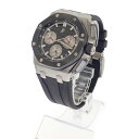 【中古】オーデマ・ピゲ AUDEMARS PIGUET ロイヤル オーク オフショア クロノグラフ 26420SO.OO.A002CA.01 腕時計 ステンレス...