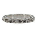 クロムハーツ CHROME HEARTS スペーサー ファックユー 3mm リング 2356-304-9301-9207 16号 シルバー925 Ag925 指輪 メンズ ジュエリー ギフト【中古】【Aランク】