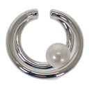 ミキモト MIKIMOTO イヤーカフ 片耳 1粒パール アクセサリー シルバー925 アコヤ真珠 レディース【中古】【Aランク】