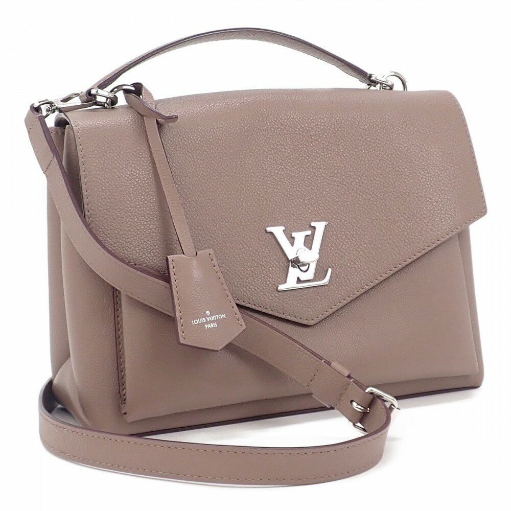 ルイヴィトン LOUIS VUITTON マイロックミー・サッチェル M54877 2WAYバッグ ショルダーバッグ カーフ トープグレイス レディース【中古】【Aランク】(4)