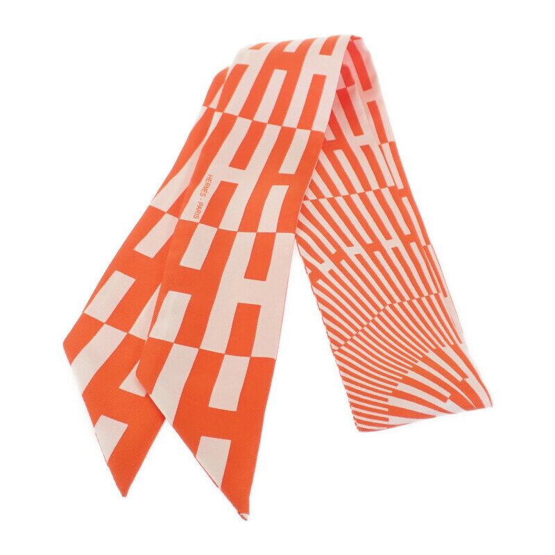 ᥹ HERMES ĥ꡼ OP'H 062423S_06  륯 BLANC/ORANGE  ǥšۡSA󥯡