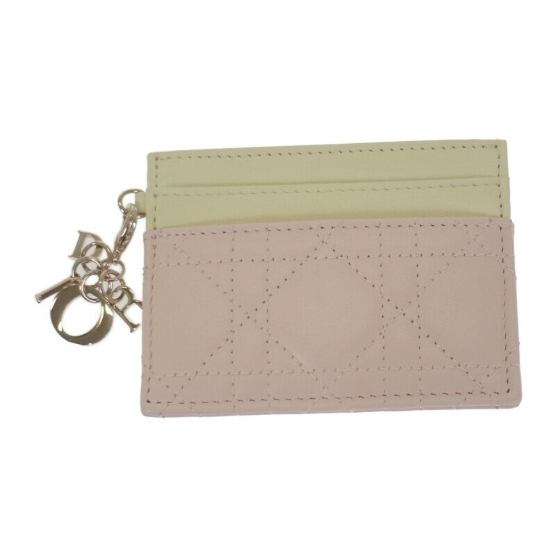 クリスチャンディオール Christian Dior Lady Dior Freesia カードホルダー S0974OBWS カードケース ラ..
