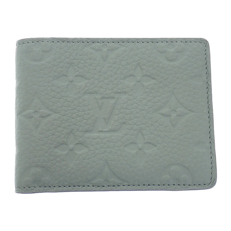 樂天商城 - ルイヴィトン LOUIS VUITTON ポルトフォイユ・ミュルティプル M14252 二つ折り財布 レザー トリヨンモノグラム レディース【中古】【Aランク】