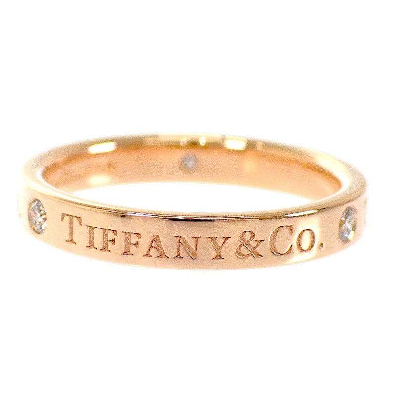 樂天商城 - ティファニー TIFFANY&Co. バンド リング 9号 60000533 指輪 美品 18金 K18ピンクゴールド レディース【中古】【Aランク】
