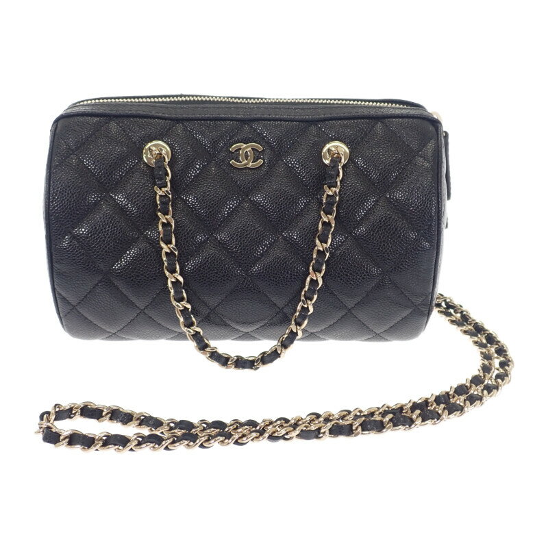 楽天市場】chanel キャビアスキン ミニボストンの通販