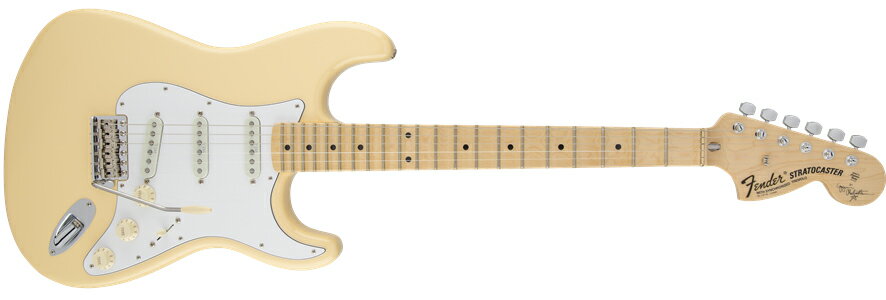 Fender / Yngwie Malmsteen Signature Stratocaster Vintage White Maple American Artist SeriesyaJXzyYRKz