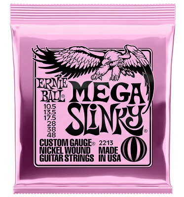 ERNiE BALL / #2213 MEGA SLINKY Nickel Wound Electric Guitar Strings 10.5-48【池袋店】