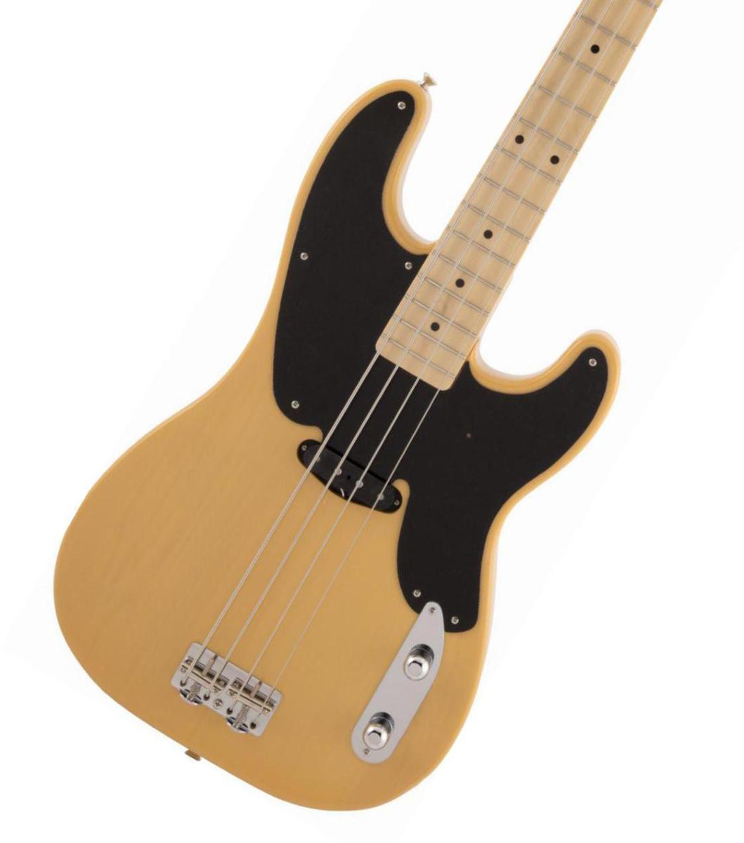 ベース, エレキベース Fender Made in Japan Traditional Orignal 50s Precision Bass Maple Fingerboard Butterscotch Blonde YRK
