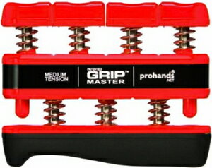 Prohands Music / Grip Master Hand Exerciser GM-14002 Medium Tension Red【池袋店】