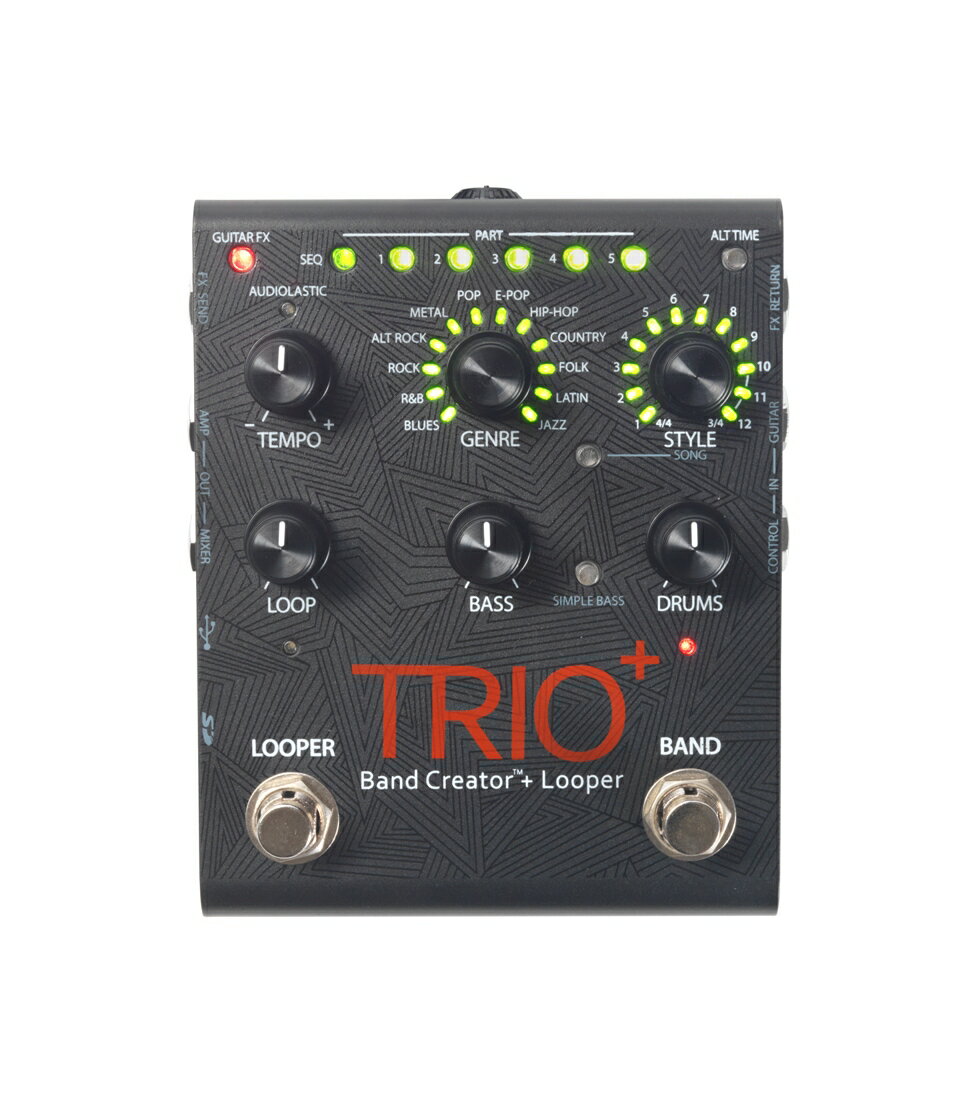 DigiTech / TRIO+ バンドクリエーター ルーパー トリオプラス デジテック【国内正規品】【渋谷店】