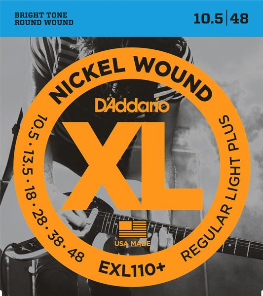 D'Addario / EXL110+ Regular Plus 10.5-48 エレキギター弦【池袋店】