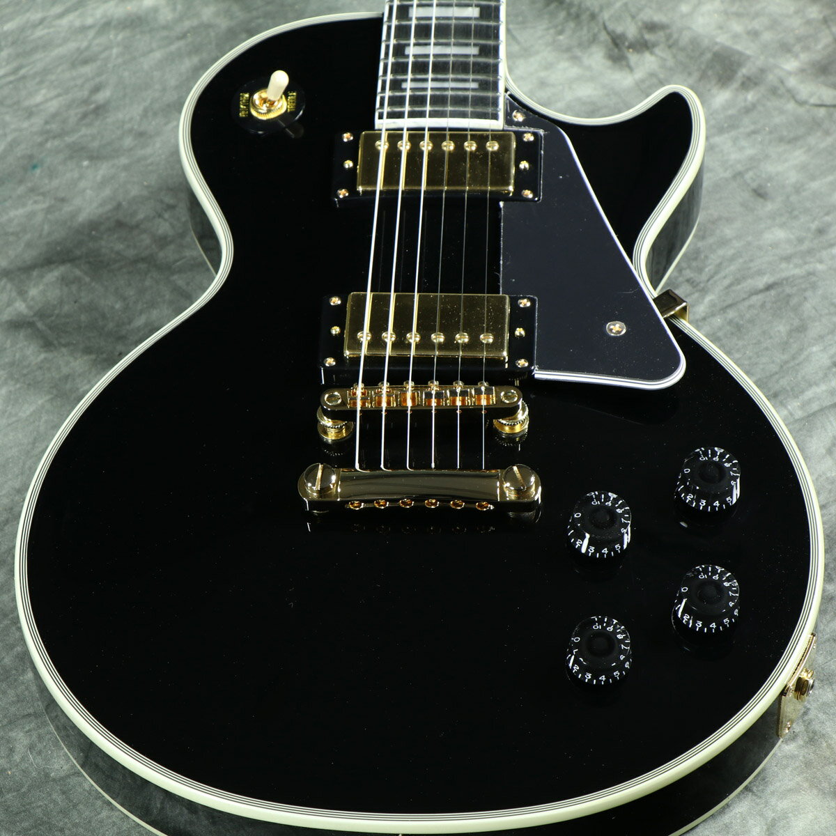 Epiphone / Inspired by Gibson Les Paul Custom Ebony エレキギター レスポール カスタム 【福岡パルコ店】