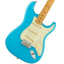 Fender / American Professional II Stratocaster Maple Fingerboard Miami Blue フェンダー
