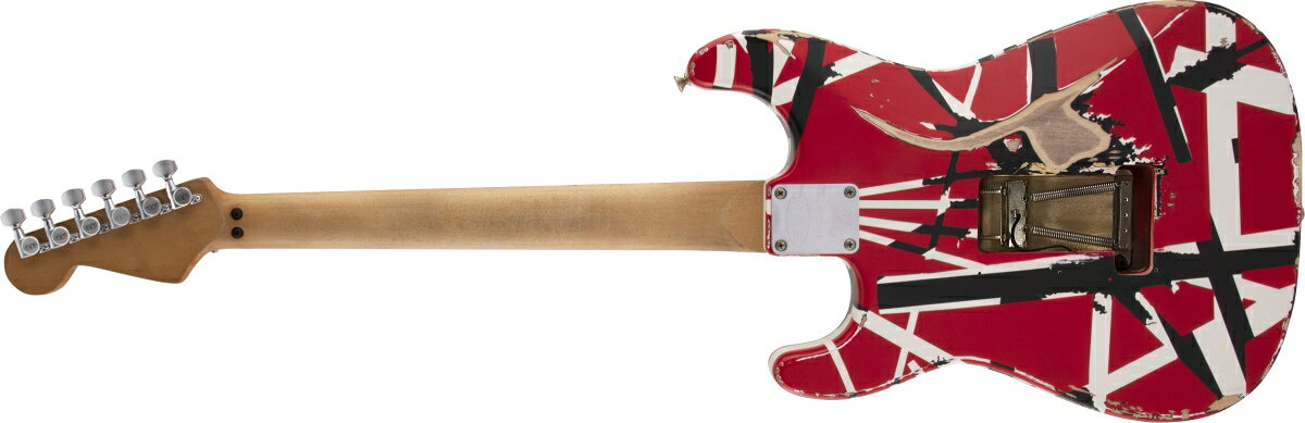 EVH / Striped Series Frankie Red/White/Black Relic