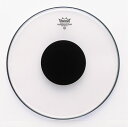 CS (Control Sound) 13"（33cm）クリアータイプのフィルムの中央に“ブラックドット”と呼ばれるフィルムを装着し余分な倍音をカット。打面用としては太いアタックが得られ、ボトムに使うと適度にサスティーンを抑え、サウンドをタイトに引き締める。