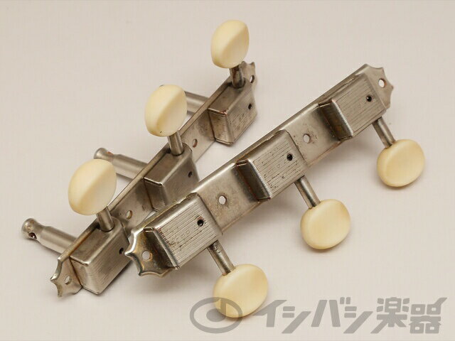 KLUSON / 3 per plate PB Nickel ”Aging” ペグ クルーソン【池袋店】