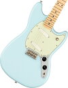 1964年以降、NirvanaからThe 1975に至るまでトレンドをリードするプレイヤー達の手によって、Mustangモデルはフェンダーサウンドとフェンダースタイルをステージやスタジオに届けてきました。リニューアルされてパフォーマンス重視の特徴が加わったMustangは、一晩中でも弾いていられるほど非常に快適なショートスケールに近代的なエレクトロニクスを備えたクラシックなスタイルを誇ります。シングルコイル2基は、一つ一つの音とコードの鳴りに伝統的なフェンダートーンを奏でます。これら低出力のピックアップは、ベルのような高音域ハーモニクス、パンチの効いた中音域、厚みのある低音域をバランスよく備えた音を出し、ミキサーを通しても失われません。マスターボリュームとトーンコントロールは3ウェイピックアップスイッチと共に音を作り出します。22本のミディアムジャンボフレットを装備した9.5インチラジアスのメイプル指板に、Cシェイプのメイプルネックは、あらゆる演奏スタイルに適しており、小さめの手のプレイヤーやコードを拡張して用いるプレイヤーにとって理想的です。6サドルストリングスルーボディのハードテイルStratブリッジによりサスティーンが向上します。コンパクトサイズのボディはエネルギッシュなステージパフォーマンスに最適であり、小柄な人々にとって理想的であるとともに、人間工学に基づく洗練されたデザインを有しています。熱狂的人気を誇るMustangは、スチューデントモデルを原点にグランジやモダン・オルタナティヴ・ロックの礎を築くアンダーグラウンドの覇者にまで進化を遂げました。主な仕様Series PlayerBody Material AlderBody Finish Gloss PolyesterNeck Maple, “C” ShapeNeck Finish Gloss Polyester (547, 572), Satin Urethane (505, 506, 553, 556, 598)Fingerboard Maple or Pau Ferro, 9.5” (241 mm)Frets 22, Medium JumboPosition Inlays Black Dot (Maple), White Dot (Pau Ferro)Nut (Material/Width) Synthetic Bone, 1.650” (42 mm)Tuning Machines Standard Cast/SealedScale Length 24” (610 mm)Bridge 6-Saddle Strings-Through-Body StratR Hardtail with Bent Steel SaddlesPickguard 3-Ply Black (547), 3-Ply Mint Green (553, 572), 4-Ply Aged White Pearloid (505, 506, 556, 598)Pickups Mustang Single-Coil (Bridge), (Middle), MustangR Single-Coil (Neck)Pickup Switching 3-Position Toggle: Position 1. Bridge Pickup, Position 2. Bridge And Neck Pickups, Position 3. Neck PickupControls Master Volume, Master ToneControl Knobs Black Plastic (547, 572), Knurled Flat-Top (553), Vintage Style Black Plastic Jazz Bass (505, 506, 598, 556)Hardware Finish Nickel/ChromeStrings Fender USA 250R Nickel Plated Steel (.010-.046 Gauges)■保証:2年※画像はサンプルです。複数のモールに掲載されているため、売却に伴う商品情報の削除は迅速を心掛けておりますが必ずしもリアルタイムではございませんので、ご注文後に万一売り切れとなっておりました際は誠に申し訳ございませんがご容赦くださいませ。