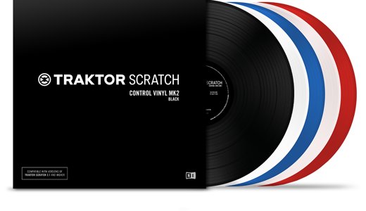 NATIVE INSTRUMENTS / TRAKTOR VINYL CL MK2(クリアー)【渋谷店】