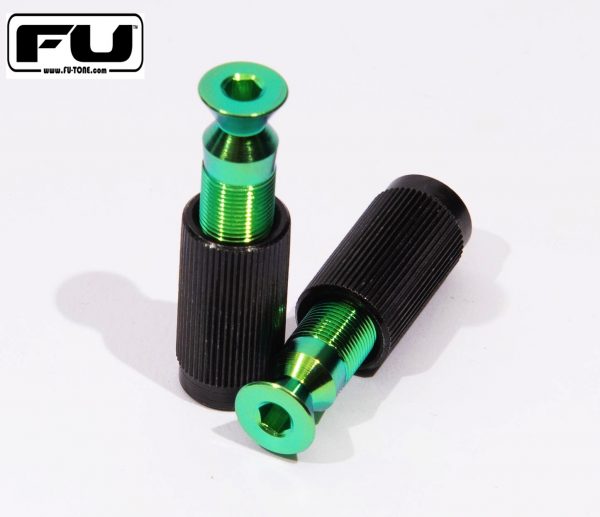 FU-TONE / Titanium Bridge Posts - GREEN【フロイドローズ・アップグレード・パーツ】【お取り寄せ商品】【渋谷店】