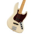 大人気のFender Playerシリーズがアップデート！Player Plus登場！ Player Plus Noiseless Jazz Bassピックアップを搭載したPlayer Plus Jazz Bassは、フェンダーのベースサウンドの特徴である、卓越した明瞭度と唸るようなトーンを提供します。 アクティブ3バンドEQにより繊細なサウンドデザインができ、アクティブ／パッシブの切り替えが究極のフレキシビイリティを実現します。 サテンフィニッシュのModern “C “シェイプネックは滑らかでスピーディーなプレイに適しています。質量を高めた堅牢な構造のHiMassブリッジにより豊かなサスティンとレゾナンス、そして完璧なイントネーションが得られます。 フェンダーの伝統的なスタイル、先進的なパフォーマンス、そして魅力的な新しいフィニッシュを備えたPlayer Plus Jazz Bassは、あなたのクリエイティビティを刺激し、ワンラ ンク上のプレイをサポートします。 ■付属品:ソフトケース、メーカー正規保証書※画像はサンプルです。 主な仕様 Body Material: Alder Body Finish: Gloss Polyester Neck: Maple, Modern “C” Neck Finish: Satin Urethane Fingerboard: Maple or Pau Ferro, 12” (305 mm) Frets: 20, Medium Jumbo Position Inlays: Black Pearloid Dot (Maple), White Pearloid Dot (Pau Ferro) Nut (Material/Width): Synthetic Bone, 1.5” (38.1 mm) Tuning Machines: Standard Open-Gear Scale Length: 34” (86.36 cm) Bridge: Fender HiMass with Chrome-Plated Zinc Saddles Pickguard: 3-Ply Mint Green (300, 330), 4-Ply Tortoiseshell (323, 370) Pickups: Player Plus Noiseless Jazz Bass (Bridge), Player Plus Noiseless Jazz Bass (Middle),(Neck) Pickup Switching: Pan Pot Controls: Master Volume, Pan Pot (Pickup Selector), Treble Boost/Cut, Midrange Boost/Cut, Bass Boost/Cut, Active/Passive Mini Toggle Control Knobs: Vintage Style Black Plastic Jazz Bass Hardware Finish: Nickel/Chrome Strings: Fender USA 7250M Nickel Plated Steel (.045-.105 Gauges), PN 0737250406 Case/Gig Bag: Included: Deluxe Gig Bag