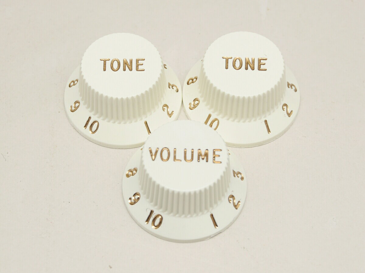 Fender / Vol & Tone Knobs Parchment 005-6254-049 