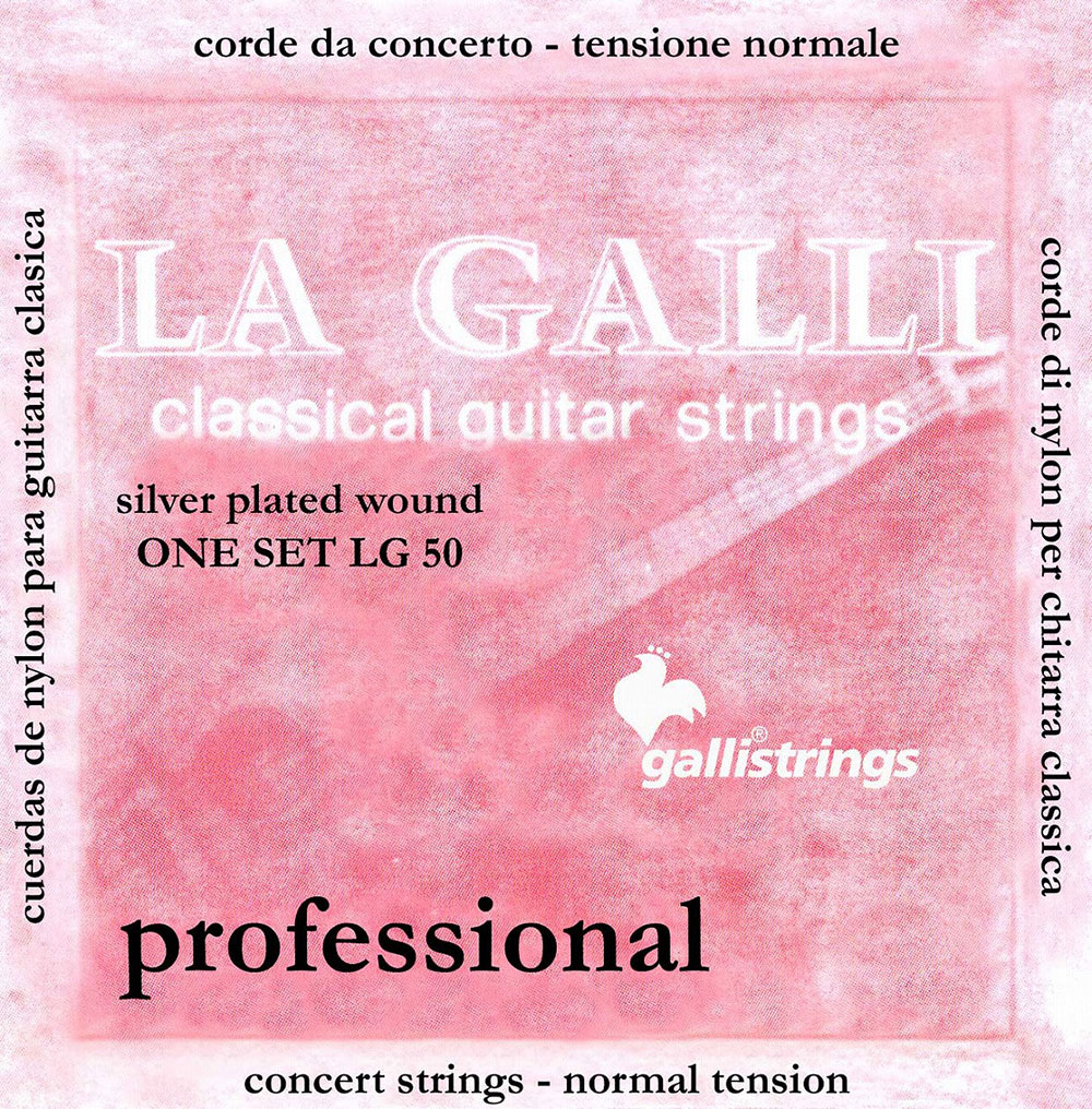 Gallistrings / LG50 Normal ノーマルテンション・クラシックギター弦 イタリア製 【ナイロン仕様】【横浜店】