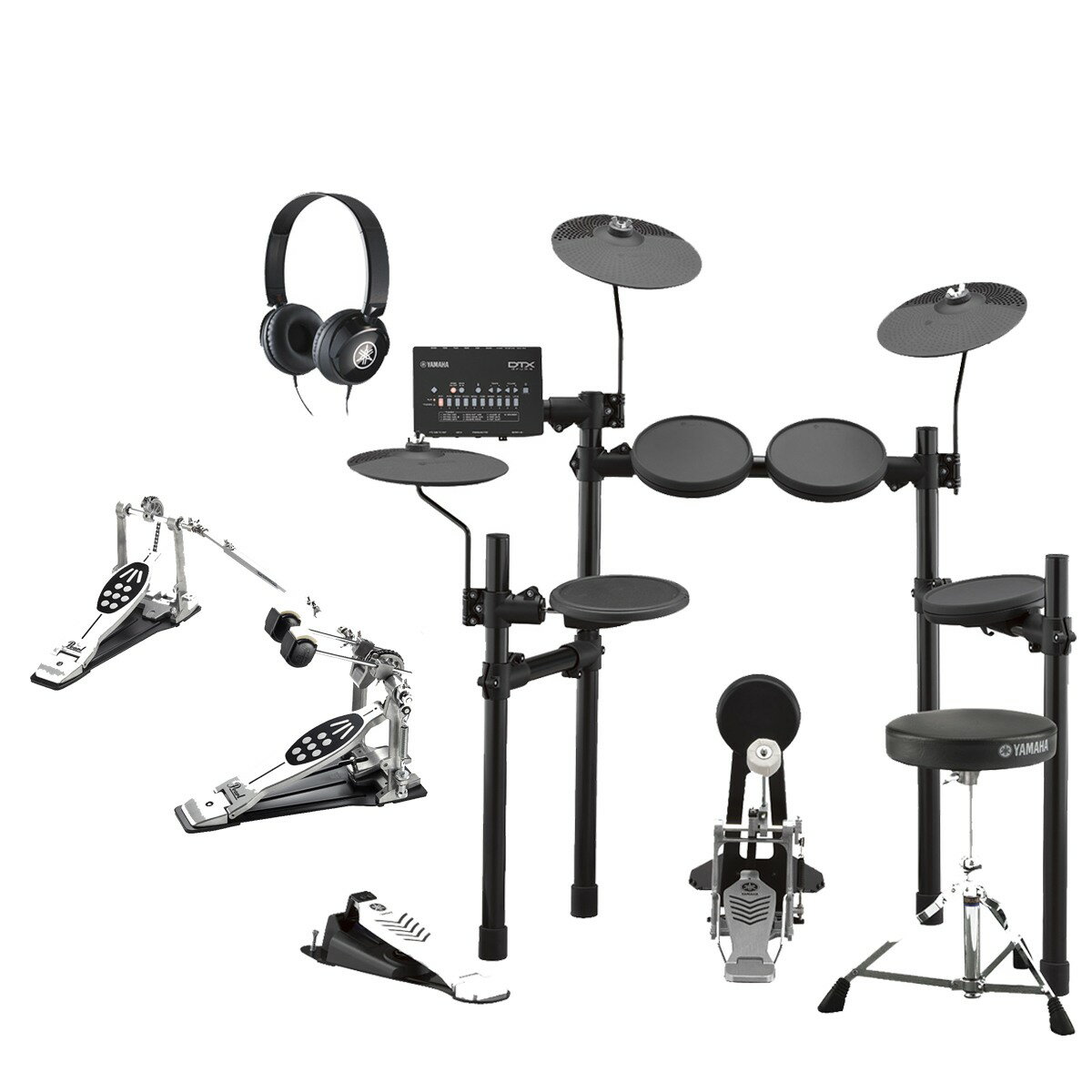 YAMAHA / DTX452KS 電子ドラム ヤマハ純正ヘッドホンとパールツインペダルセット【池袋店】