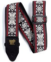 ERNIE BALL / Jacquard Strap #4669 BLACKJACK RED【渋谷店】