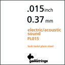 Gallistrings / PS015 - Single String Plain Steel