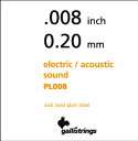 Gallistrings / PS008 - Single String Plain Steel