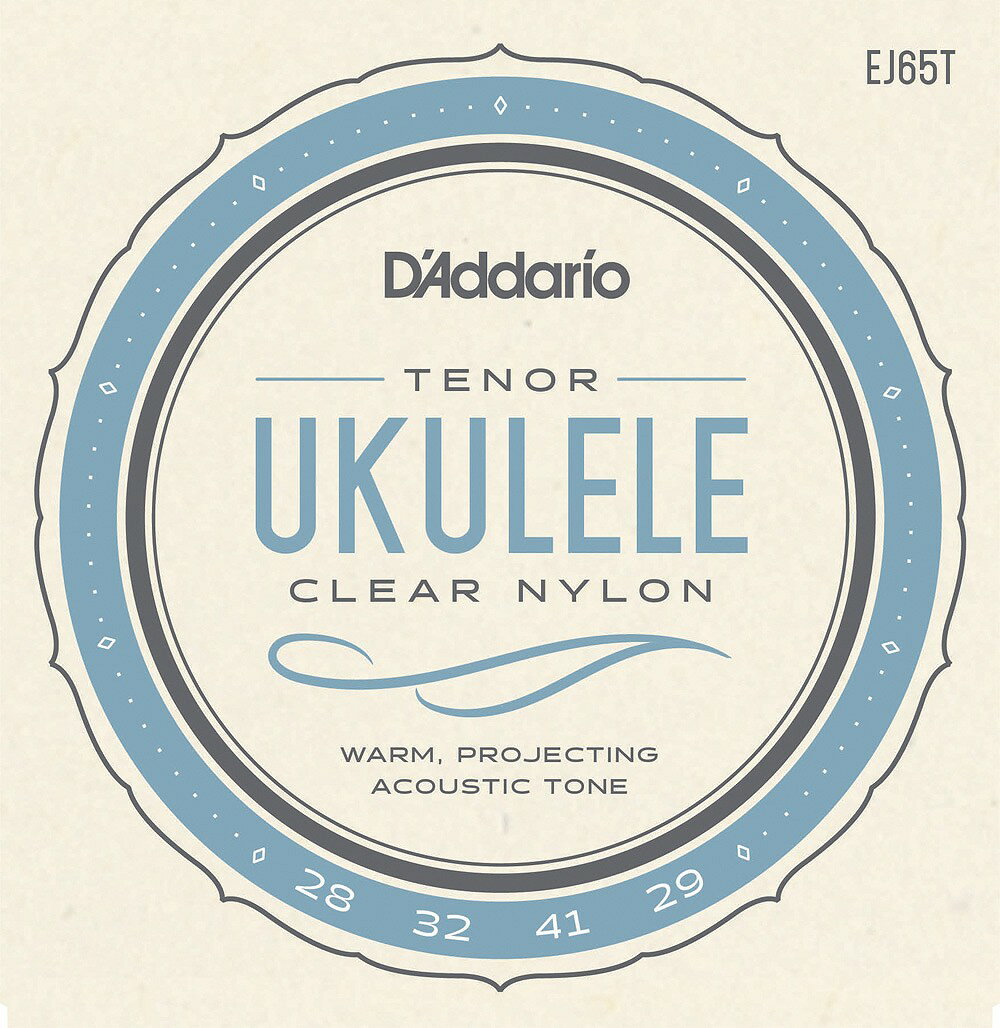 D'Addario / EJ65T Pro-Arte Custom Extruded Nylon Tenor ウクレレ弦 【横浜店】