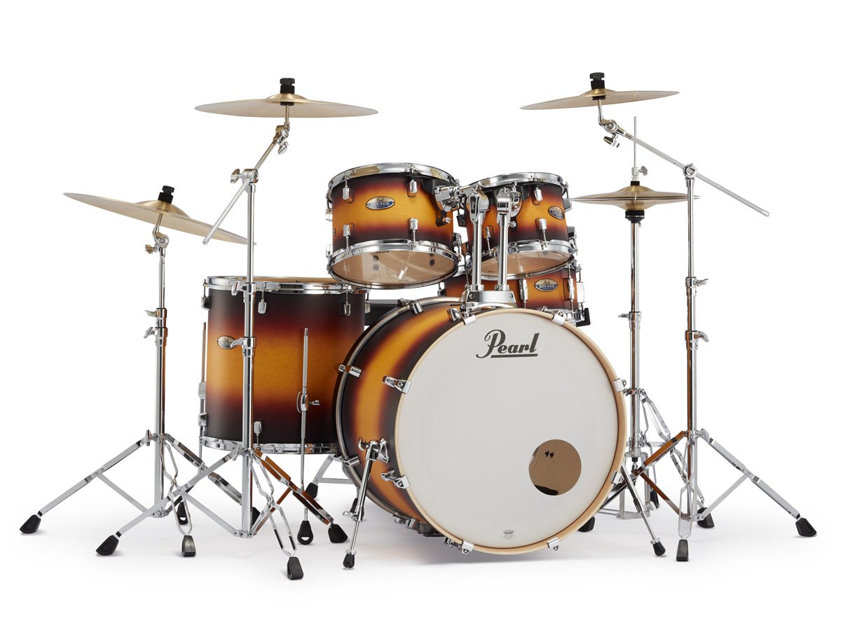 《パールフェア開催中》Pearl / DMP825S/C-2CSN 225(Classic Satin Amburst) Decade Maple ドラムセット 3シンバル スタンダードサイズ