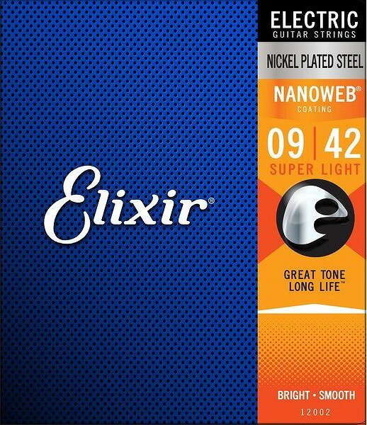 Elixir / NANOWEB with ANTI-RUST #12002 Super Light 09-42 エレキギター弦【池袋店】