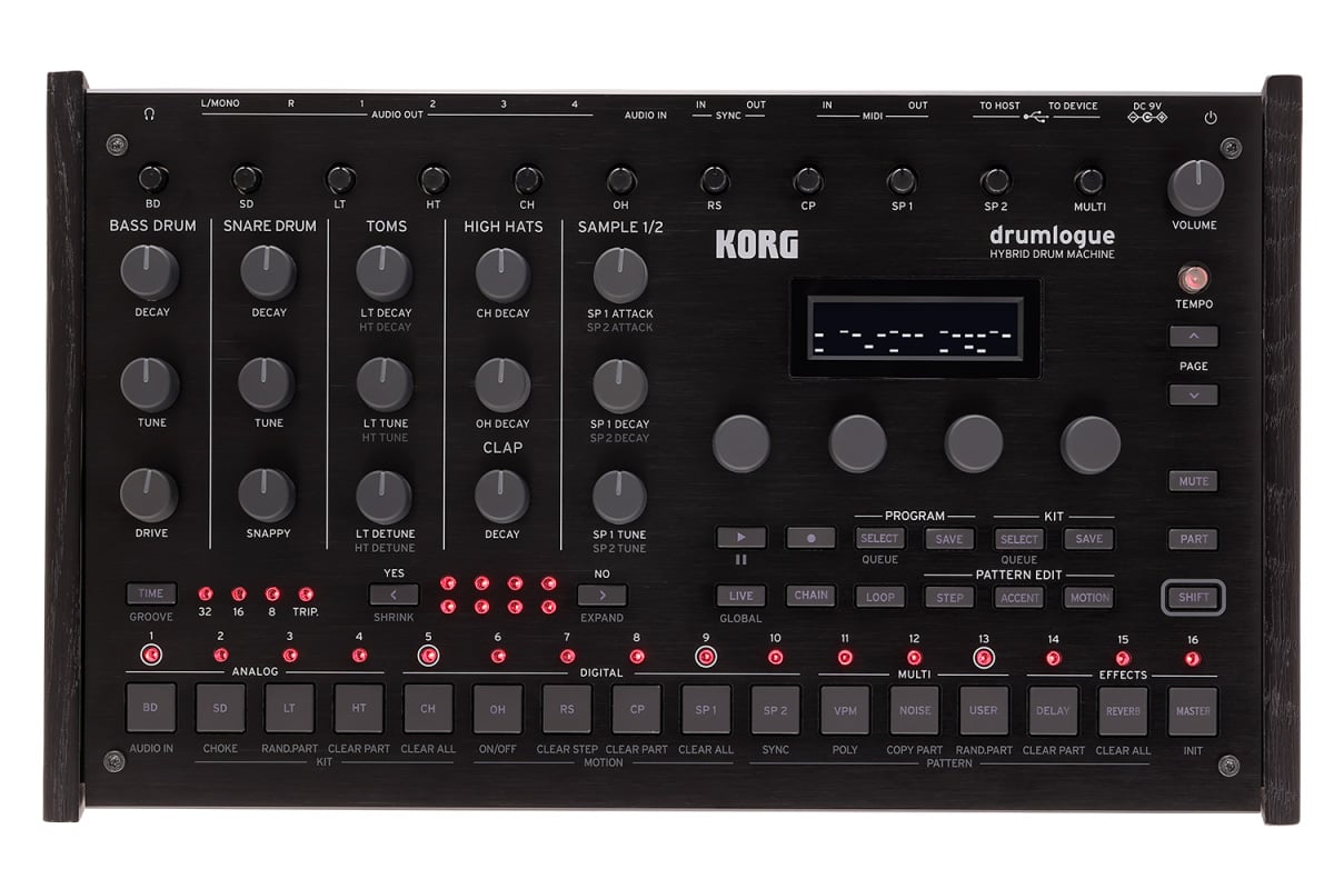 KORG 륰 / drumlogue HYBRID DRUM MACHINE