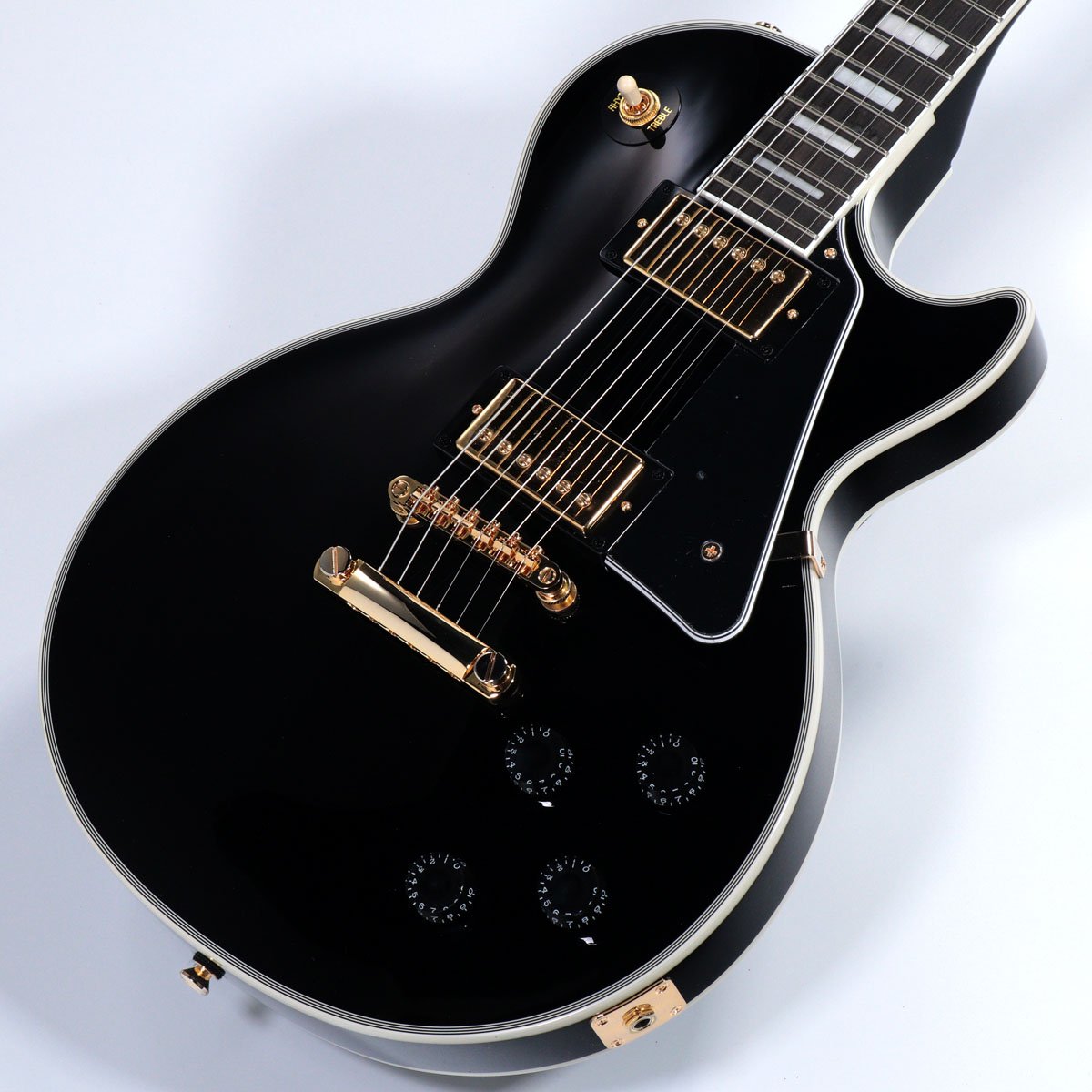 Epiphone / Inspired by Gibson Les Paul Custom Ebony エピフォン エレキギター レスポール カスタム