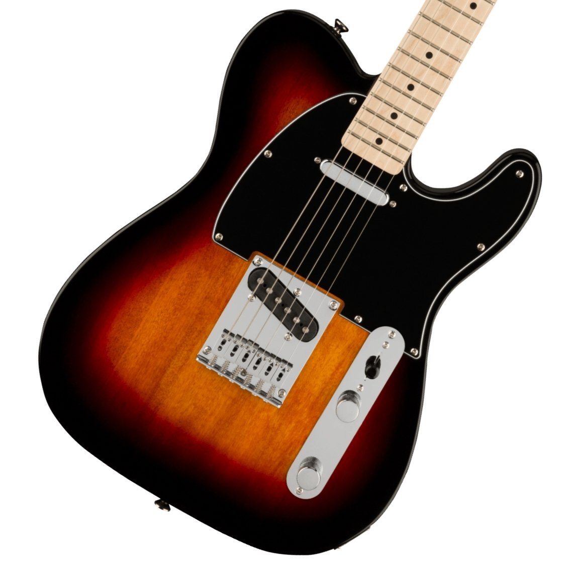 Squier by Fender / Affinity Series Telecaster Maple Fingerboard Black ...