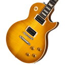 新たなFadedシリーズのレスポール・スタンダード！ 新しいLes Paul Standard 50s Fadedは、世代や音楽のジャンルを超えてサウンドを創造し、愛される存在となったクラシックなデザインに回帰しています。 ギブソンの革新的な黄金時代に敬意を表し、本物の音を蘇らせました。 Les Paul Standard 50sは、サテン・ニトロセルロースラッカー・フィニッシュを採用し、長い間大切にされてきた愛機のようなルックスとフィーリングを実現しています。 AAフィギュアド・メイプルトップのソリッド・マホガニー・ボディと、ローズウッド指板とトラぺゾイド・インレイを備えた丸みのある50年代スタイルのマホガニー・ネックを採用しています。 “ABR-1 Tune-O-Matic”ブリッジ、アルミニウム製“Stop Bar“・テールピース、“Vintage Deluxe”チューナー（Keystoneボタン付き）、ダイヤルポインター付きのゴールド“Top Hat”ノブを装備しています。 ピックアップは、オープンコイルの“Burstbucker #1”（ネック・ポジション）と“Burstbucker #2”（ブリッジ・ポジション）を搭載、オーディオ・テーパー・ポテンショメーターと“Orange Drop”コンデンサーを使用し、ハンドワイヤリングされています。 Made in USA、ナッシュビル工場製、新品、正規輸入品です。 ※画像はサンプルです。杢目は1本1本異なります。仕様は予告なく変更される場合がございますので、予めご了承くださいませ。 その他 ■付属品：ハードケース、Gibsonユーザー登録カード ※ご購入後、同梱されるユーザー登録カードに必要事項をご記入の上、15日以内にギブソン・ジャパンへご郵送ください。ユーザー登録したご本人様に限り、メーカー規定の故障に対して無期限での保証が提供されます。 製品仕様 Body StylesLes PaulBody ShapeLes PaulBody MaterialMahoganyTopAA Figured MapleBindingSingle Ply Cream, Top and FretboardBody FinishSatin Nitrocellulose LacquerNeck ProfileRoundedScale Length628.65 mm / 24.75 inFingerboard MaterialRosewoodFingerboard Radius304.8 mm / 12 inFret Count22FretsMedium JumboNut MaterialGraph TechNut Width43.053 mm / 1.695 inEnd Of Board Width57.404 mm / 2.26 inInlaysAcrylic TrapezoidJointGlued In, Set NeckHardware FinishNickelBridgeABR-1 Tune-O-MaticTailpieceAluminum Stop BarTuning MachinesVintage Deluxe with Keystone ButtonsPickguardNoneTruss RodAdjustableControl KnobsGold Top Hat with Dial PointerSwitch TipAmberSwitch washerCreamJackPlate CoverCreamStrap Buttons2Pickup CoversNoneNeck PickupBurstbucker 1, Double BlackBridge PickupBurstbucker 2, Double BlackControls2 Volume, 2 Tone, Hand-wired with Orange Drop CapacitorsPickup Selector3-Way ToggleOutput Jack1/4"