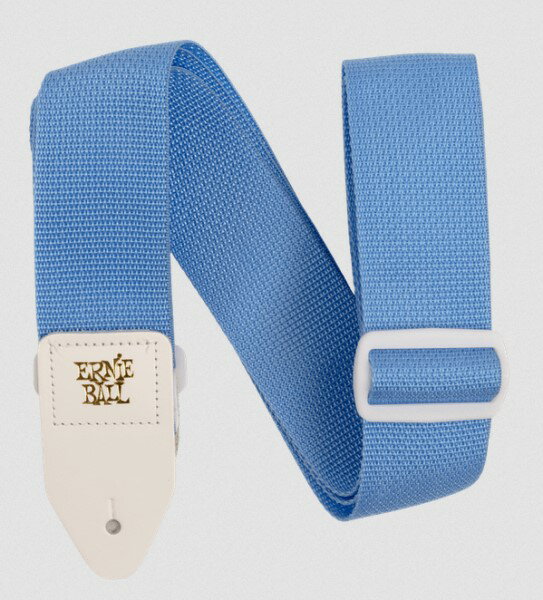 乐天商城 - ERNiE BALL / Polypro Strap #5348 Soft Blue & White ポリプロ ギターストラップ 【福岡店】